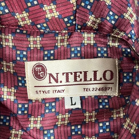 Red Patterned Robe - Picture 3 of 3